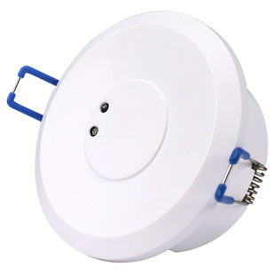 嵌入式5.8G微波雷达感应器220V开孔人来自动亮灯人体红外感应开关