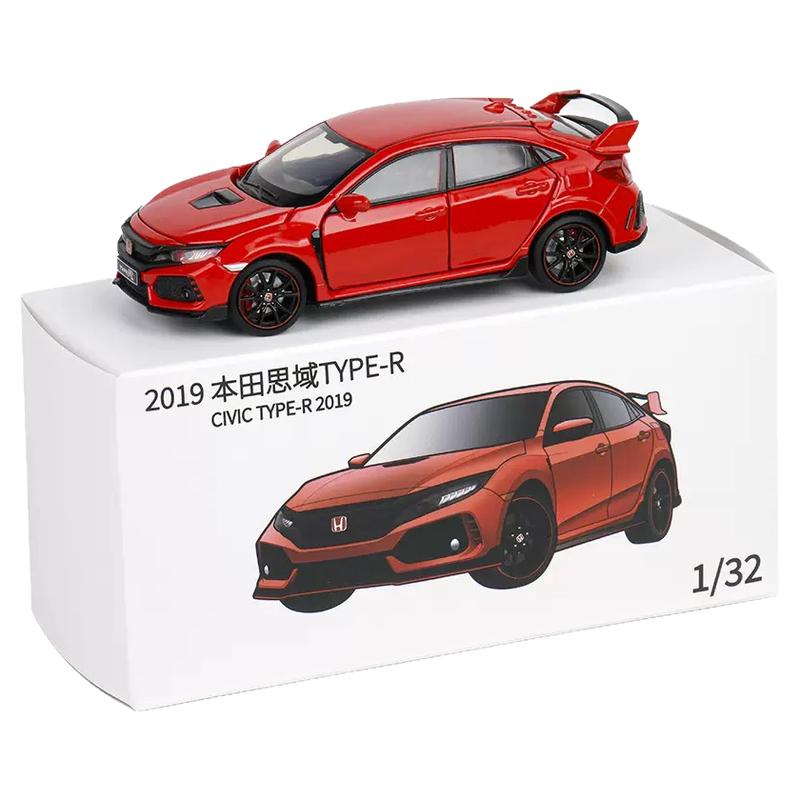 JKM本田思域TypeR合金模型玩具