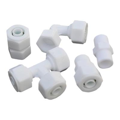 4分铝塑管pom塑料接头1216配件