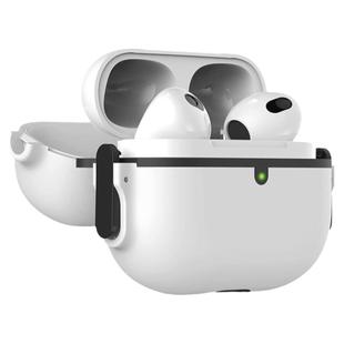 AirPodsPro3耳机保护套适用苹果五代保护壳双锁扣弹射airpods4代壳airpodspro2耳机套airpods3壳硅胶防尘塞壳