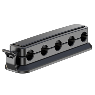 理线器桌面手机数据充电线固定卡扣桌边免打孔墙面车载自动收纳夹