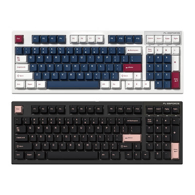 腹灵FL980客制化游戏办公键盘