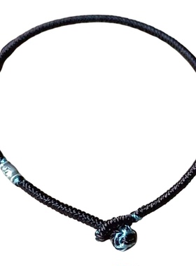 泰银手工编织九乘金刚结情侣手链
