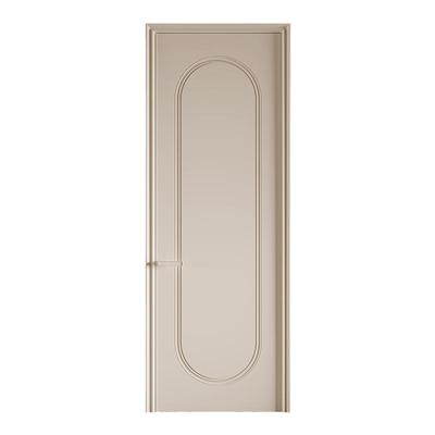 TATA木门奶油风油漆卧室门房门