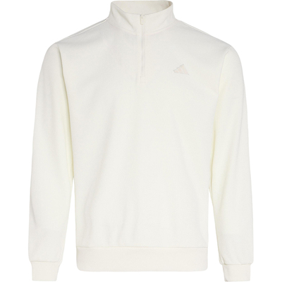 Adidas/阿迪达斯正品2025冬季款男士日常立领套头针织卫衣KR2553