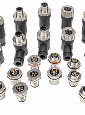 M12连接器公母连接器DA航空插头