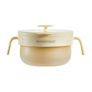 科巢PPSU宝宝辅食碗注水保温婴幼儿专用米粉吃饭恒温吸盘儿童餐具