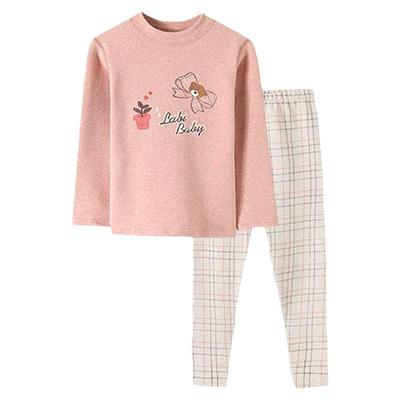 英博伦女童舒绒棉厚款保暖内衣