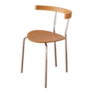 集木室物所怀抱椅子餐椅办公椅家用餐厅小户型化妆椅凳靠背椅客厅