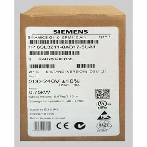 议价全新现货6SL32110AB175UA1G110变频器0.75kW无滤波器6SL32110