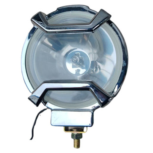 汽车12V24V光泰太阳灯善为F013电镀带罩射灯泡倒车灯加装改装圆灯