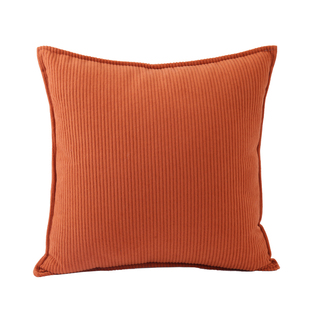 纯色抱枕客厅沙发方形大尺寸灯芯绒靠枕罩不含芯靠垫床头靠背套60