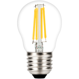 无频闪茶色led灯泡e27螺口钨丝省电悭电节能灯胆暖黄光爱迪生球泡