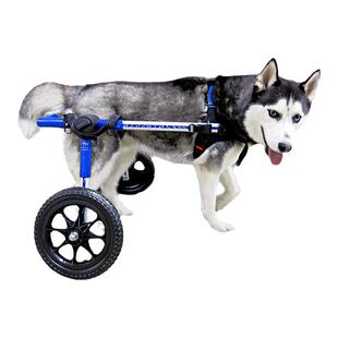 美国狗轮椅宠物车后肢狗狗支架截肢断腿辅助便携折叠助力代步推车