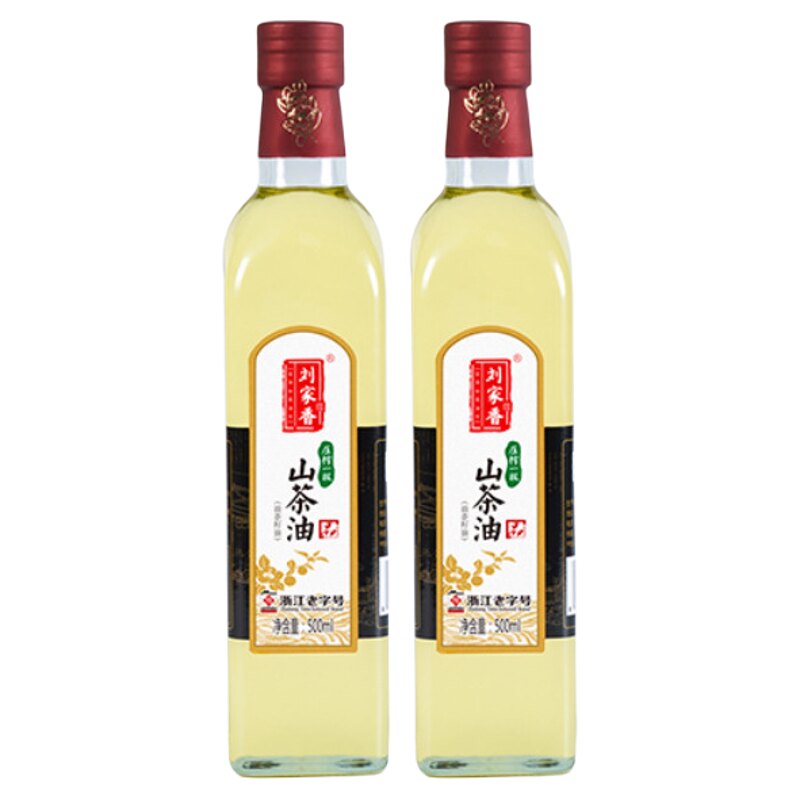 刘家香压榨一级纯有机山茶油礼盒