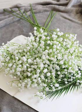 1 Bunch Artificial Fake Silk Gypsophila Flowers Wedding跨境