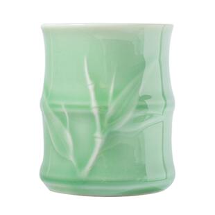 茶杯陶瓷水杯家用2025新款高颜值六色杯哥窑开片泡茶杯子青瓷茶具