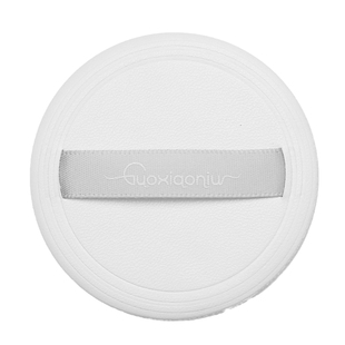 郭小妞5片入波必粉饼替换粉扑圆形超薄款皮面植绒粉扑蜜粉散粉扑