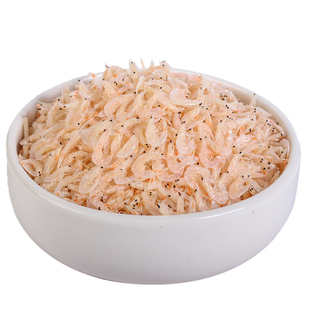 淡干虾皮生晒新鲜干货罐装辅食无特级非婴儿宝宝儿童小虾米