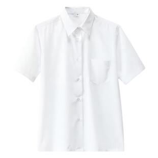 包邮日本C牌cecile百搭女生高中生制服校服学生服立领短袖白衬衫