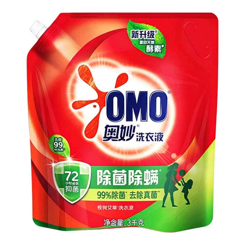奥妙除菌除螨洗衣液3KG补充装