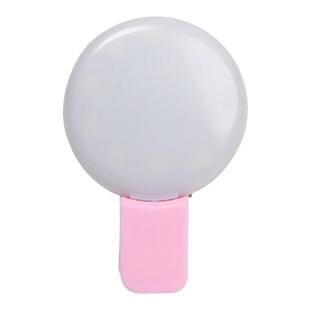 馨帮帮杂货铺 手机直播自拍迷你补光灯便携夹子灯随身LED环形灯