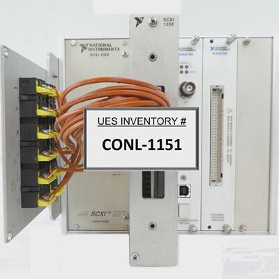National Instruments SCXI-1000 Signal Conditioning Module SC