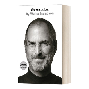 正版 乔布斯传 英文原版 Steve Jobs 人物传记 名人传记 英版 史蒂夫 乔布斯系列 进口英语原版书籍 可搭谁是史蒂夫 乔布斯等