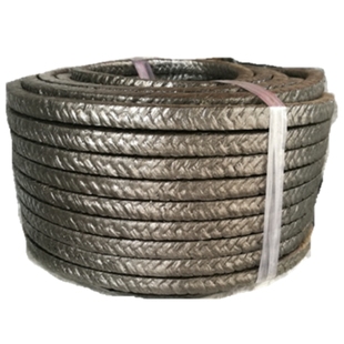 油浸石棉盘根高压金属橡胶侵石墨盘根绳耐磨高温水泵填料密封方绳