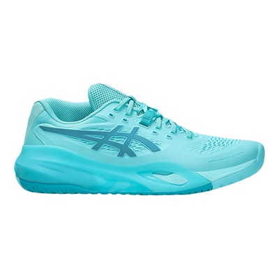 代购ASICS GEL-RESOLUTION X亚瑟士湖蓝色男士专业实战缓震网球鞋