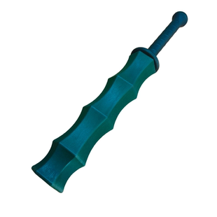 裁决棒铃  实心钢包胶  健身器材 热血传奇游戏周边兵器 裁决之杖