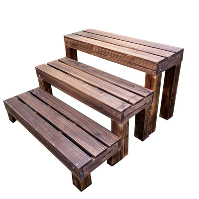 防腐木脚踏户外阳台庭院增高