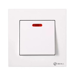 86型暗装家用20A大功率空调热水器开关双极双断45A曲架总开关面板