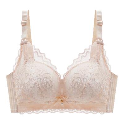 加厚小胸聚拢显大蕾丝文胸