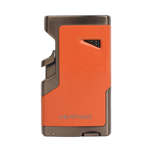 美国VERTIGO雪茄专用打火机 AVIATOR系列 双火焰带雪茄打孔器