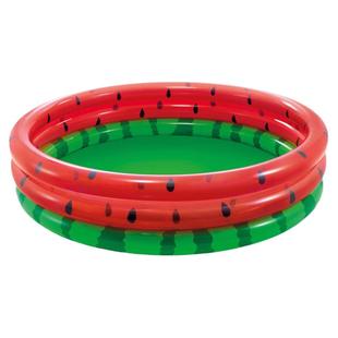 三环印花充气游泳池家庭儿童戏水池宝宝在家游泳洗澡西瓜浴池玩水
