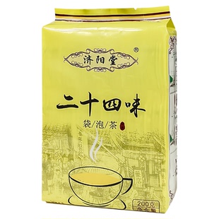 济阳堂二十四味 廿四味茶广东凉茶包袋泡茶饮料清凉24味凉茶100包