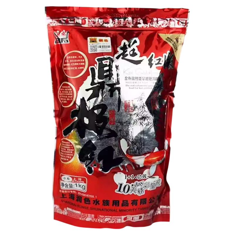 超鼎级红能量增艳鱼饲料