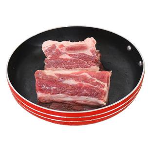 清真新鲜牛肋排四斤宰杀黄牛肉精瘦牛肋条带肉牛排骨高品质牛仔骨