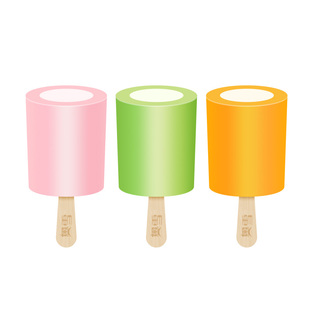 5支奥雪大冰桶雪糕冰淇淋甜橙白桃葡萄牛奶味网红冰激凌冷饮批发