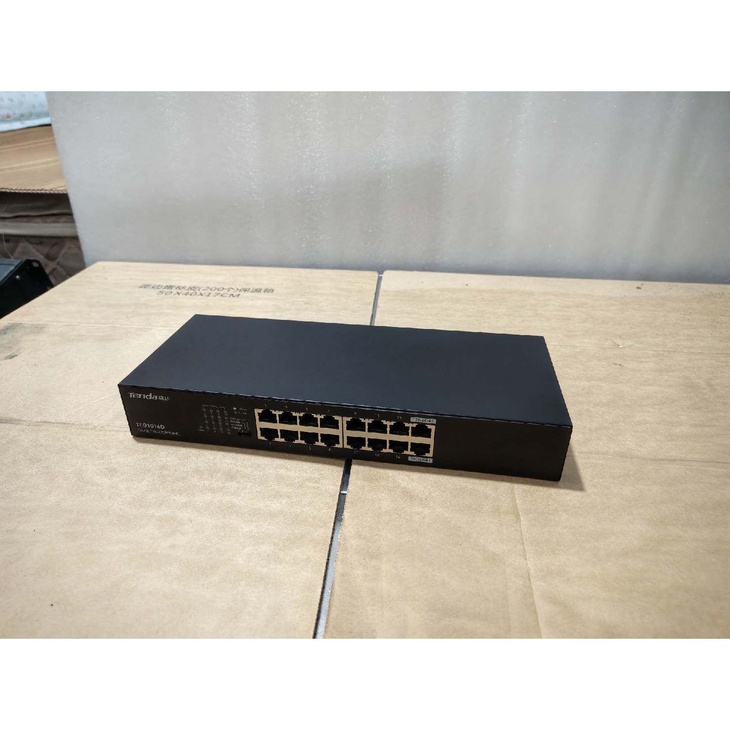 非标价Tenda腾达TEG1016D16口全千兆以太网交换机修理