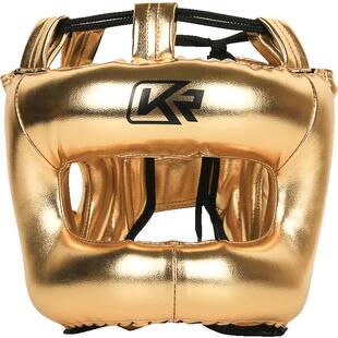 康瑞拳击护头横梁封闭式格斗头盔全包围散打搏击训练护具成人