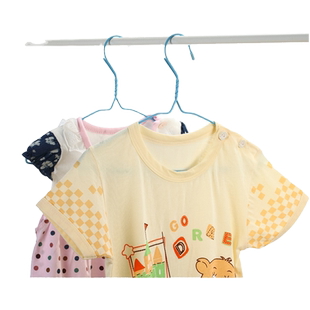 康溢浸塑衣架家用晾衣架挂钩防滑衣服凉衣架子晒衣架宽肩无痕儿童