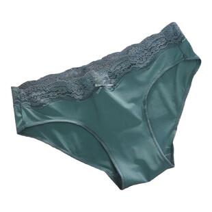 7条组合装西班牙o家牛奶丝中腰无痕裆部棉质女士内裤蕾丝少女法式