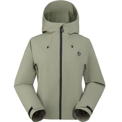 美特斯邦威短款连帽冲锋衣