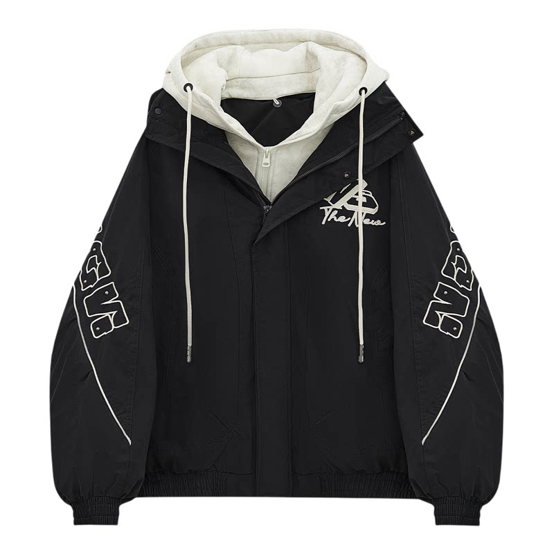 HXTIDE中国狐轩冬季短款羽绒服