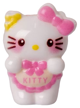 微景观卡通围裙kitty猫装饰摆件