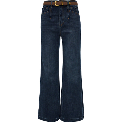 ONLY高腰长裤喇叭裤牛仔裤