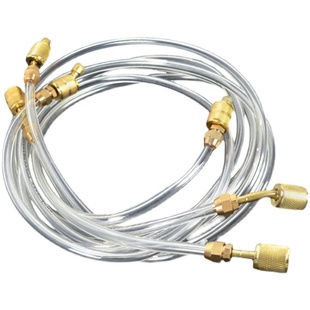 空调透明加液管R22 R134氟利昂制冷剂双英冰箱汽车冷媒充加氟管子