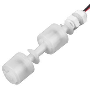 PVDF单/双四氟防腐小浮球耐强酸强碱化工铁氟龙电镀水位液位开关